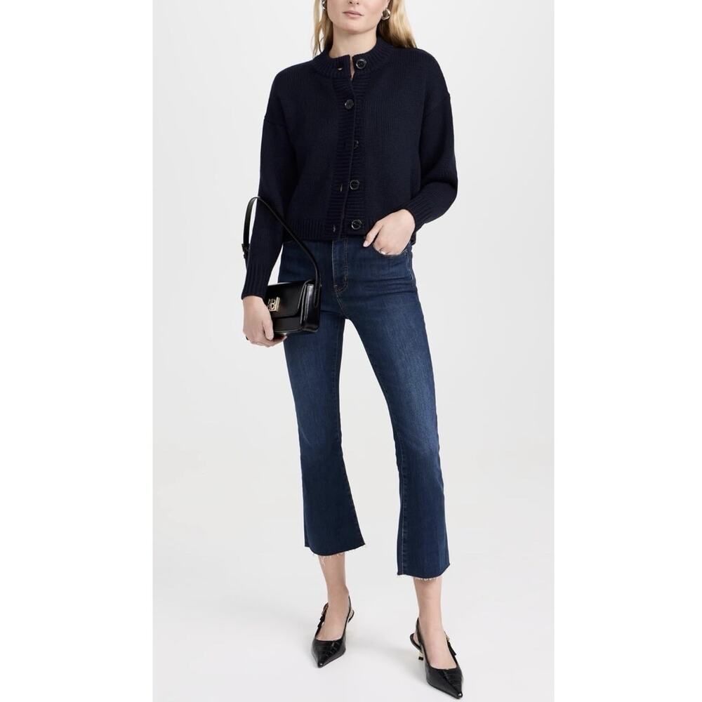 Frame‎ Denim Le Crop Aspire Raw After Mini Bootcut Jean 31 Raw Hem Women